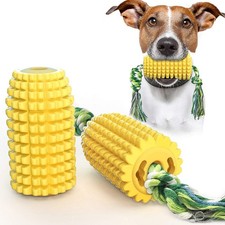 Dog Chew Toys, Puppy Toothbrush Clean Teeth Interactive Corn Toys, Dog Toys A...