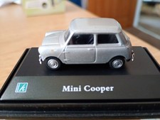 Cararama Classic Mini Cooper In Silver. Scale 1:72.