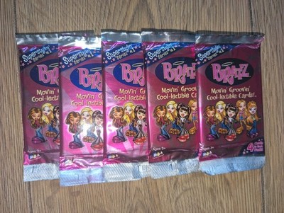Vintage Retro 2003 Bratz Moovin Groovin Collectable Trading Cards Rare X5 Packs