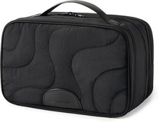 BAGSMART Toiletry Bag for Women Large Travel Makeup Organizer Waterproof