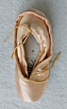 GRISHKO Spitzenschuhe "Fouetté" Gr. 3 xxx M (Gr. 34,5), Farbe Rosa/Satin.