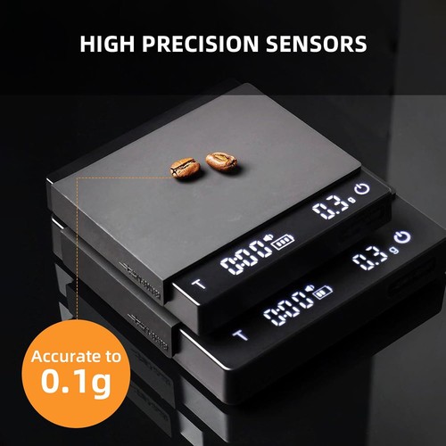 MHW-3BOMBER Mini Coffee Scale with Auto Timing,Electronic Espresso Scale,Type-C - Picture 5 of 11