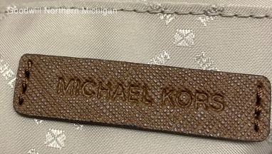 Michael Kors Gold Tote Purse Authentic - image 5