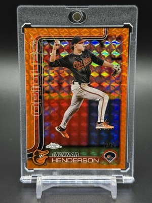 2025 Topps Chrome - Gunnar Henderson #213 Orange Geometric /25