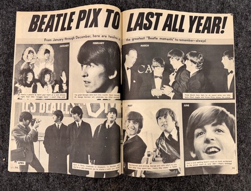 THE BEATLES and the Groups Star Time Magazine John Lennon Jan 1966 VTG Original - Picture 5 of 7