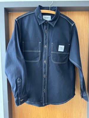 Carharrt WIP x Ljubav Jeanshemd Größe M dunkelblau Rin Streetwear Jeans Hemd 