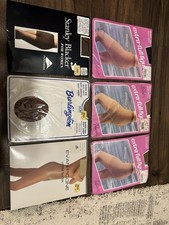 Vintage Women s Pantyhose Lotof6 Queen Size Burlington Primrose Evan Picone NOS