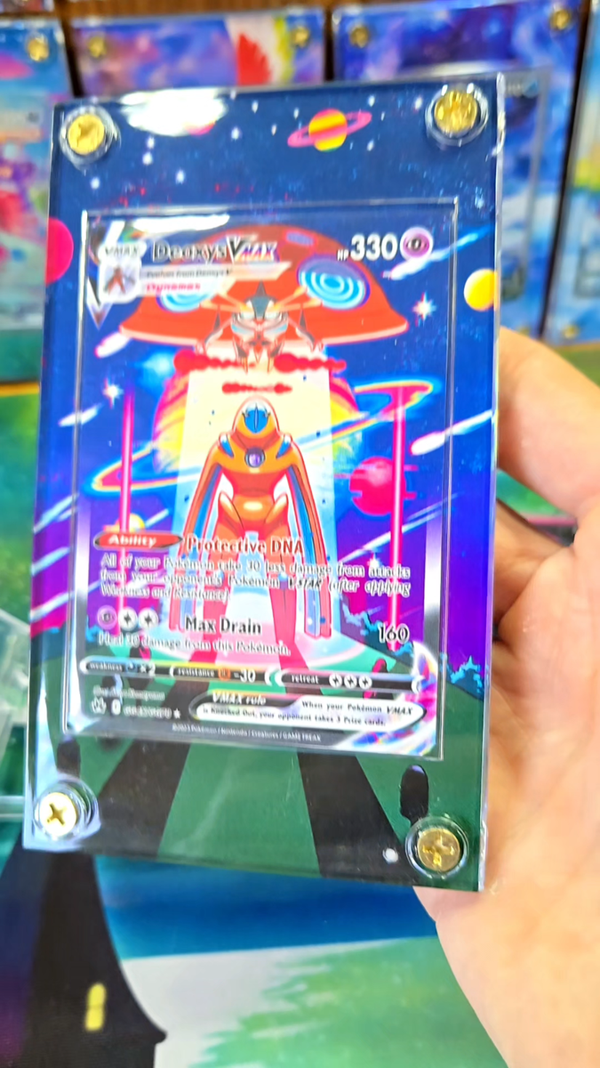 Pokemon Deoxys VMAX GG45/GG70 Crown Zenith Extended Art Case | eBay