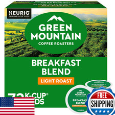 Green Mountain Coffee Roasters Breakfast Blend Single-Serve Keurig K-Cup Pods