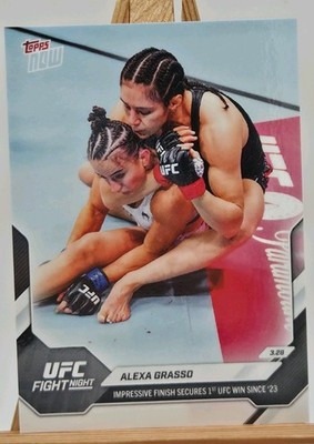 Alexa Grasso SP 2026 UFC Topps NOW #11 IN HAND FAST SHIP