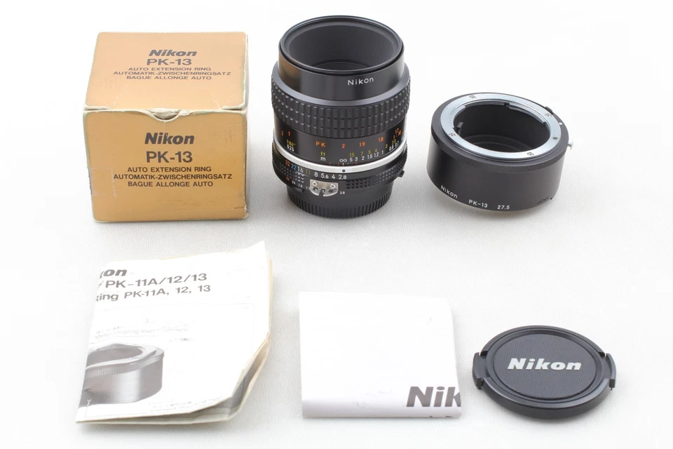 PK-13 [TOP MINT] Nikon Ai-s Micro NIKKOR 55mm F/2.8 MF Macro Lens AIS From JAPAN - Image 2 of 4