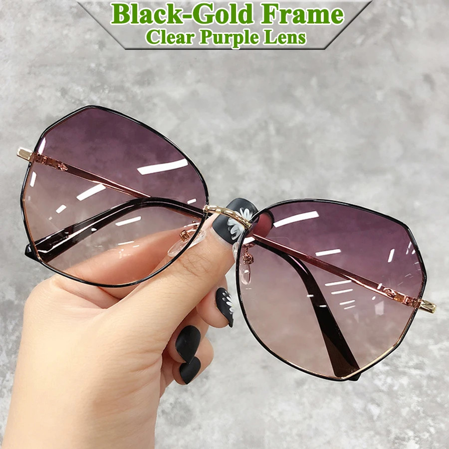 Sunglasses Women Men New Luxury Brand Design Retro Oval Alloy Travel Drive Frame image 8