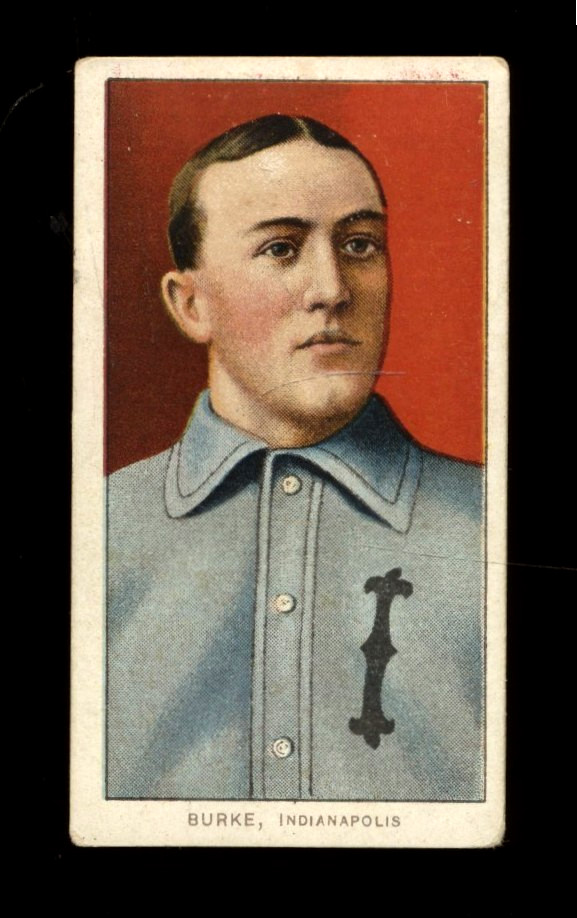 1909-11 T206 Piedmont Jimmy Burke 350 Subjects Back RC VG