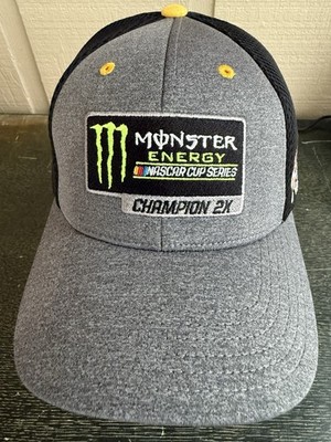 NASCAR Kyle Busch M&M's Racing 2X Monster Energy Cup Series Champion Adj. Hat