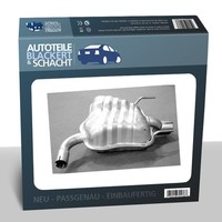 Auspuff Endtopf für Alfa Romeo 159 + Sportwagon