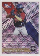 2019 Panini Elite Extra Edition Aspirations Purple /250 Aneudi Escanio #202 uk2