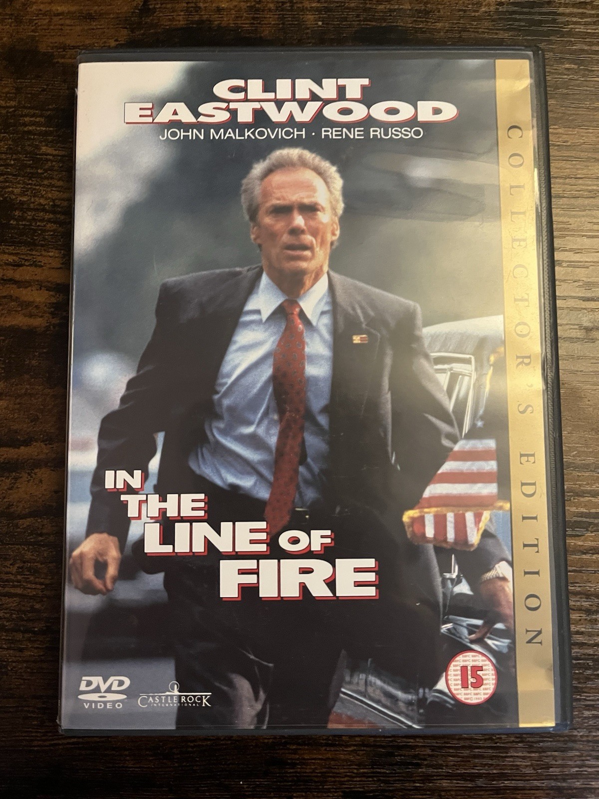 In The Line Of Fire Collector’s Edition DVD Video Movie 2005 Clint Eastwood Film