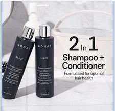 MONAT Black Shampoo Conditioner with Rejuveniqe Oil NEW Sealed BIG SALE