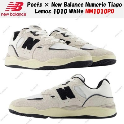 Poets × New Balance Numeric Tiago Lemos 1010 White NM1010PO Men's Size