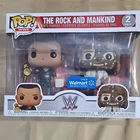 Funko Pop! Vinyl WWE The Rock & Mankind 2 Pack Walmart Exclusive Figure 2021