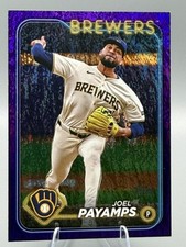 2024 Topps Update Series - Joel Payamps #US153 Purple Holo Foilboard /799 (RC)