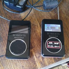 Roberts Sports DAB2 Black DAB /FM Radio. with charger 