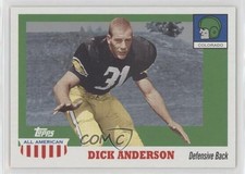2005 Topps All American Retired Edition Dick Anderson #32 0i6