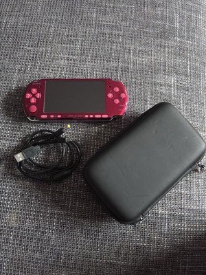 Sony PSP 3000 Slim Lite Radiant Red 128GB