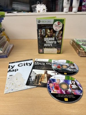 Grand Theft Auto IV Complete Edition and Episodes from Liberty city Xbox 360 - Image 1 of 4