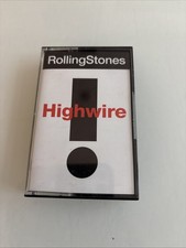 Rolling Stones - Highwire - 2 Track Single Cassette Tape Tested & VGC