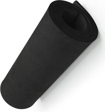 Black Premium EVA Foam Sheet Roll  6Mm Thick,49"X13.9",High Density 86Kg/M3 for H