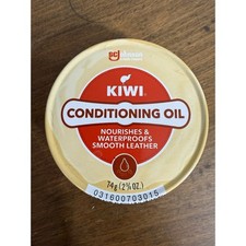 KIWI Conditioning Oil Nourishes Waterproof Smooth Leather 2.5 Oz Cleaner Polish
