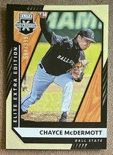 2021 Panini Elite Extra Edition - Chayce McDermott #132 /999 (RC,SN) Ball State