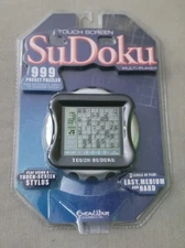 Excalibur Touch Screen SuDoku Multi Player Handheld Game