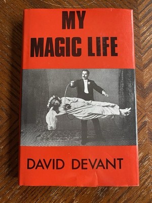 My Magic Life David Devant 1983 Supreme Magic Publication Hardcover DJ Good