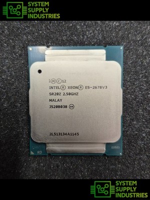 Intel Xeon E5-2678 V3 SR20Z 2,50GHz 12C 20MB L3 Cache PROZESSOR CPU 120W