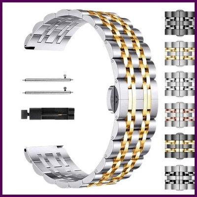 20 22mm Metal Stainless Steel Band for Samsung Galaxy Watch7 6 42mm 46mm 4 5pro