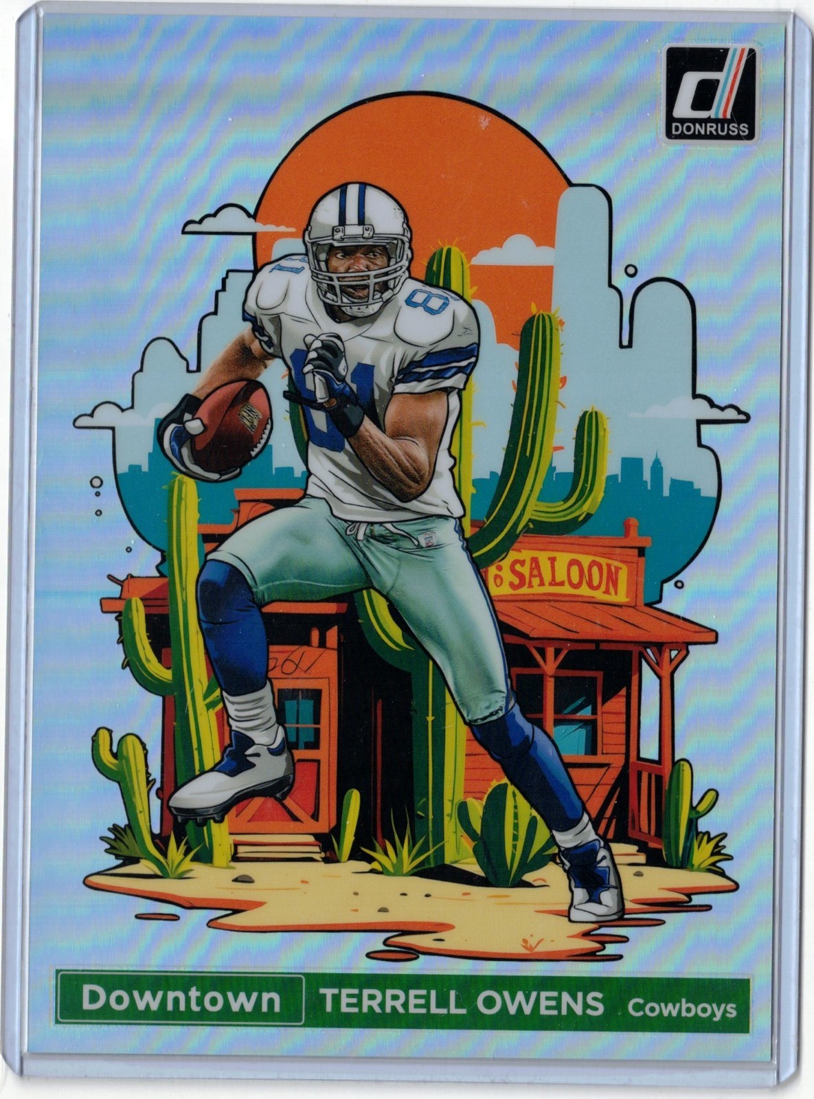 2024 PANINI DONRUSS TERRELL OWENS COWBOYS DOWNTOWN JUMBO