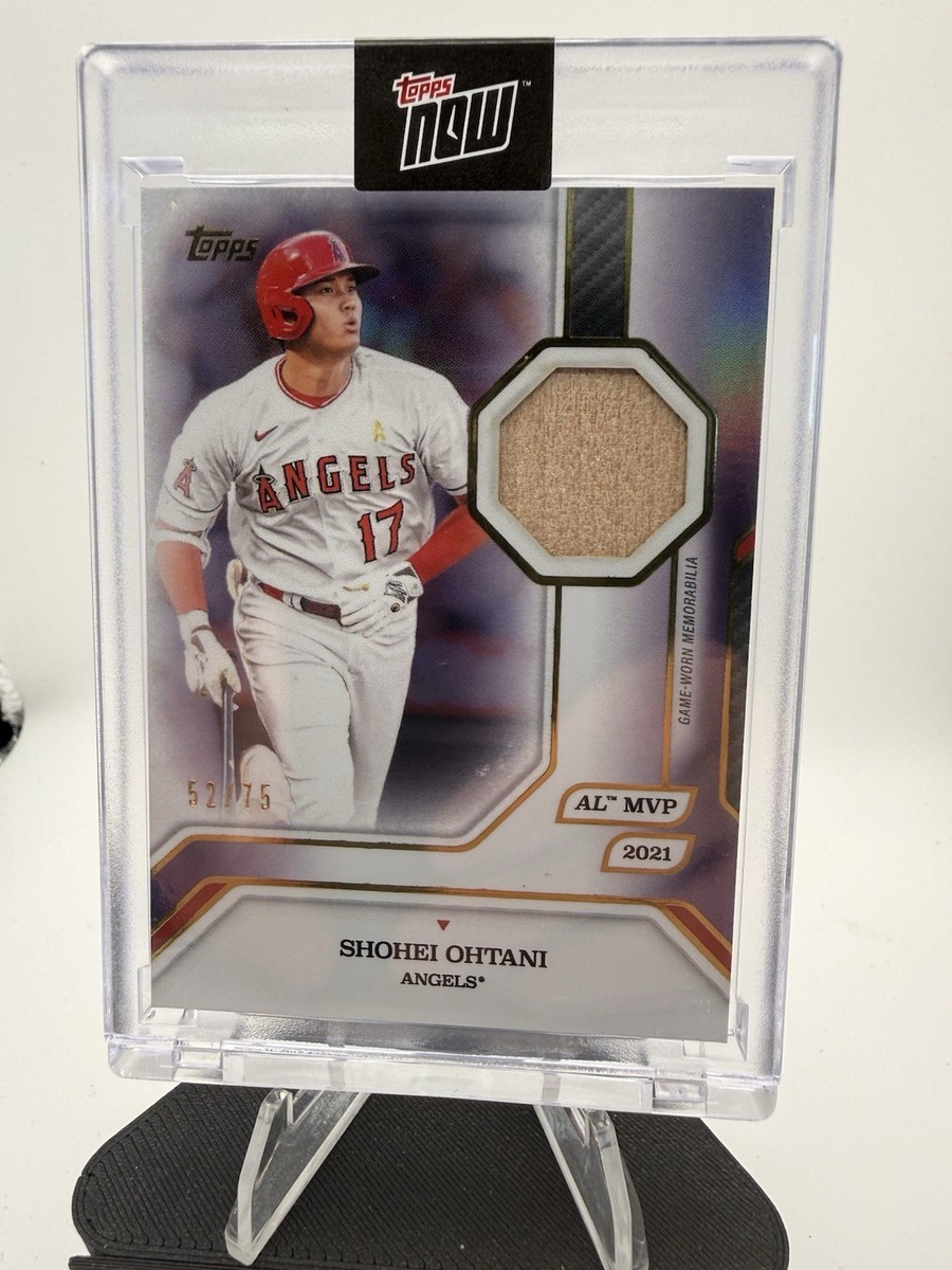 SHOHEI OHTANI 2025 TOPPS MLB MVP COLLECTION MEMORABILIA RELIC