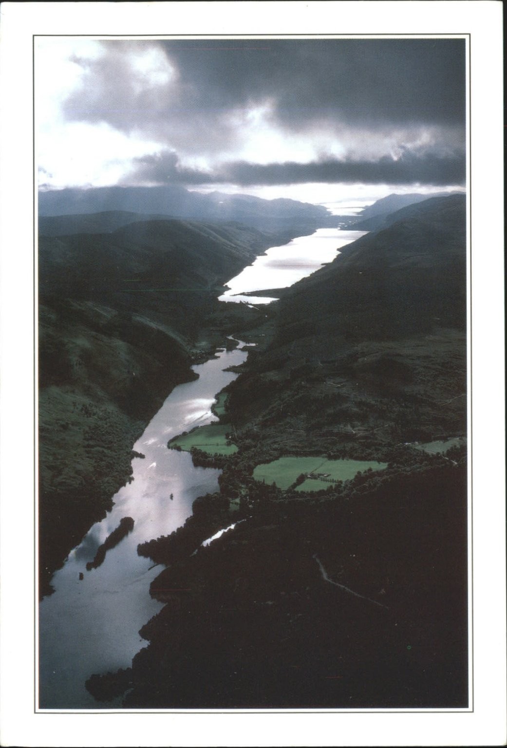 STIRLING Gallery Postcard The Great Glen Scotland Topographical Scenic