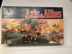 Axis & Allies WWII War Board Game Spring 1942 Milton Bradley 1984 -Complete
