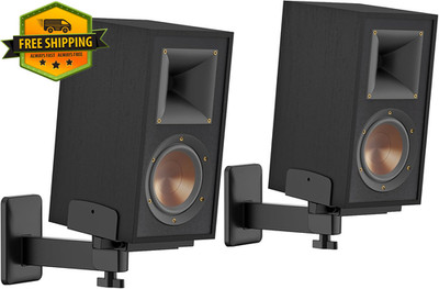Speaker Wall Mount for Klipsch R-40PM RP-500M RP-600M Side Clamping 55 Lbs Pair