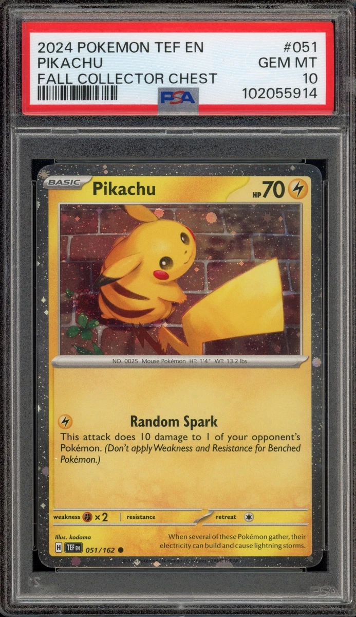Preços baixos em Jogos de cartas colecionáveis individuais Pikachu