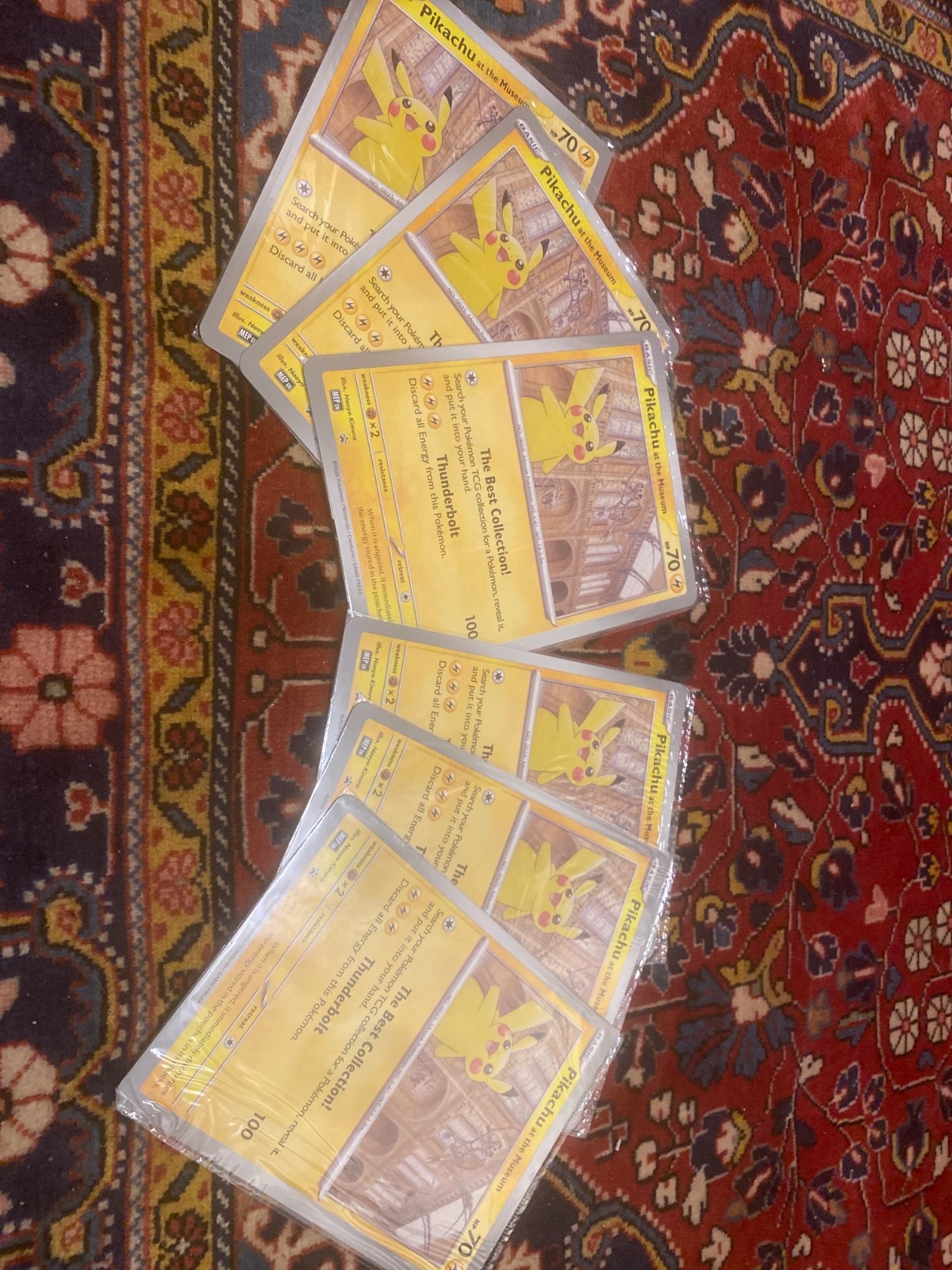 Pokemon Pikachu At The Museum x Natural History London Jumbo Card - Sealed