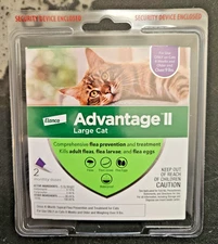 Elanco Advantage II Liquid Flea and Tick Treatment Pet Size Large Cat