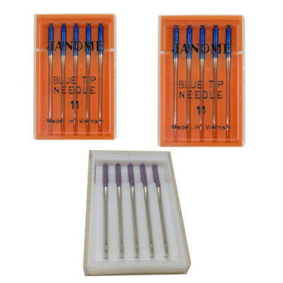 Household Sewing Machine Needles, Tip Needles for Most Janome