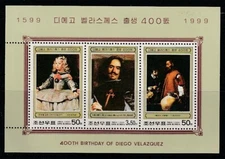 Korea.....    1999    Sc # 3871a   Painting    s/s    MNH   OG