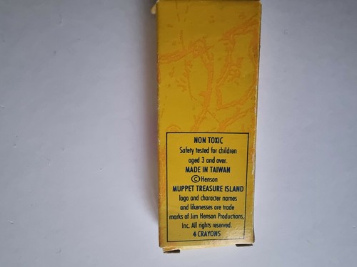McDonalds Maccas Muppet Treasure Island Crayons - Picture 2 of 3