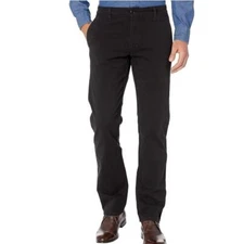Mens Dockers BLACK Straight Fit Ultimate Chino Pants with Smart 360 Flex NWT