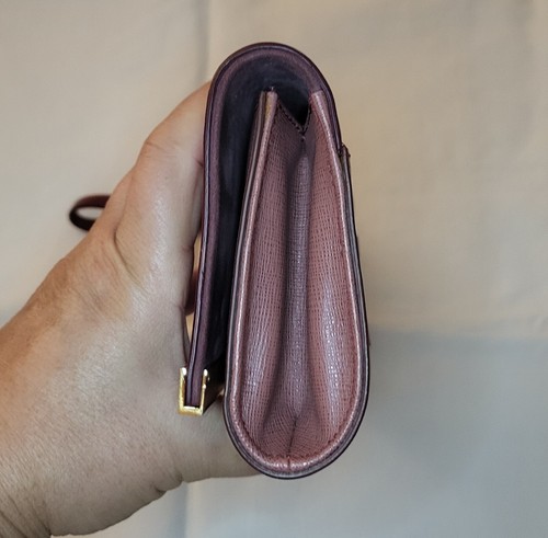 fendi pochette vitello/amarena+mlc+oro soft - Foto 8 di 13